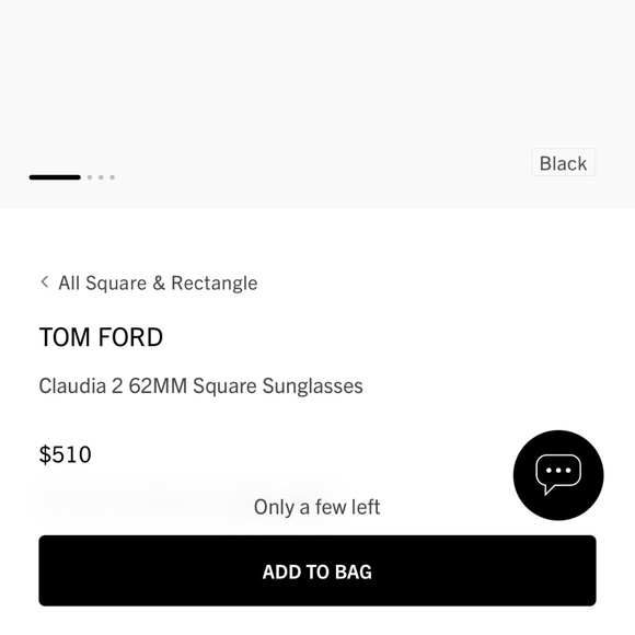 Tom Ford 62MM Metal Geometric Gradient Claudia Sunglasses main image 6
